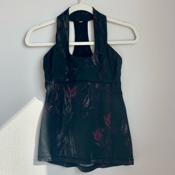 Lululemon Scoop Neck Tank in Midnight Iris/black - Picture 2 of 6